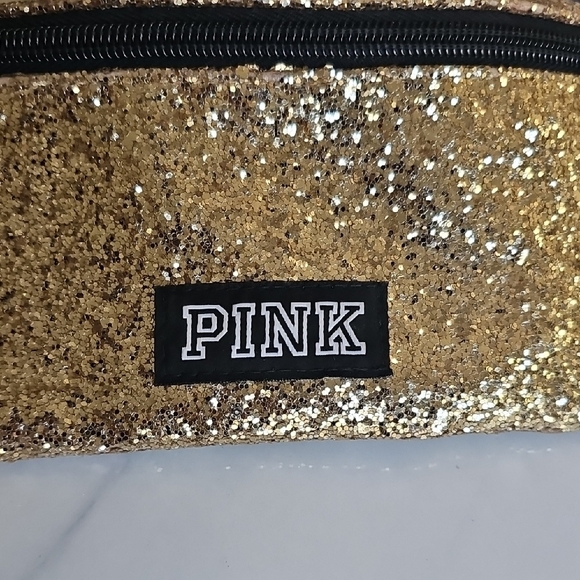 Pink Gold Glitter Fanny Pack - Picture 2 of 8